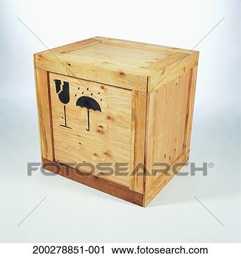 Stock Photography - wooden crate with 
'fragile' and 
'do not get wet' 
symbols. fotosearch 
- search stock 
photos, pictures, 
images, and photo 
clipart