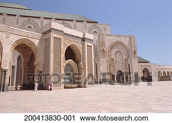 Stock Photography - morocco, casablanca, 
mosque hassan 
ii. fotosearch 
- search stock 
photos, pictures, 
images, and photo 
clipart