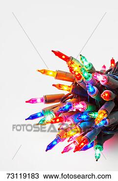 Stock Photo - christmas fairy 
lights in a bunch, 
close-up. fotosearch 
- search stock 
photos, pictures, 
images, and photo 
clipart