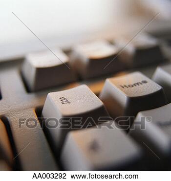 Banco de Imagem - detalhe,  computador, 
 teclado. fotosearch 
- busca de fotos, 
imagens e clipart