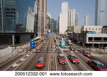 Stock Photography - china, hong kong, 
skyline and rush 
hour traffic on 
connaught road. 
fotosearch - search 
stock photos, 
pictures, images, 
and photo clipart