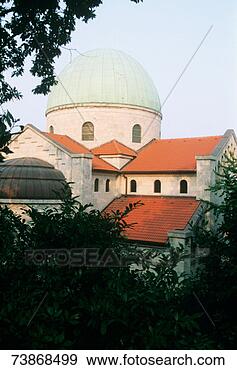 Stock Photograph - croatia, opatija, 
annunciation church, 
high section. 
fotosearch - search 
stock photos, 
pictures, images, 
and photo clipart