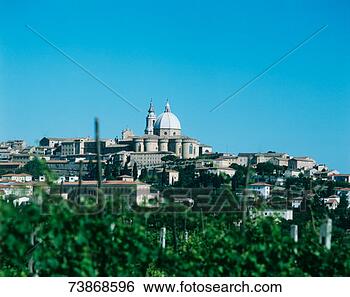 Stock Photo - italy, marche, 
loreto skyline. 
fotosearch - search 
stock photos, 
pictures, images, 
and photo clipart