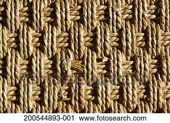 Stock Photography - area rug made 
of woven sea grass, 
full frame. fotosearch 
- search stock 
photos, pictures, 
images, and photo 
clipart