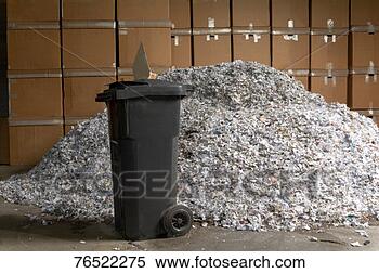 Stock Image - a container bin 
and huge pile 
of shredded paper 
for recycling. 
fotosearch - search 
stock photos, 
pictures, images, 
and photo clipart