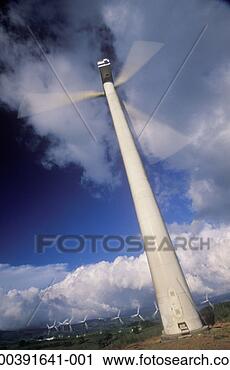Stock Photography - costa rica, guancaste 
province, lake 
arenal, wind turbine. 
fotosearch - search 
stock photos, 
pictures, images, 
and photo clipart