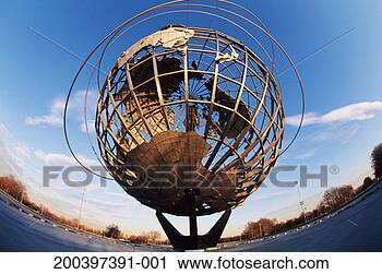 Stock Photography - usa, new york, 
new york city, 
unisphere (wide 
angle). fotosearch 
- search stock 
photos, pictures, 
images, and photo 
clipart