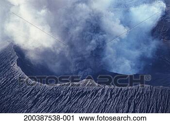 Stock Photography - vanuatu, ambrym 
island, smoking 
crater of mount 
benbow. fotosearch 
- search stock 
photos, pictures, 
images, and photo 
clipart