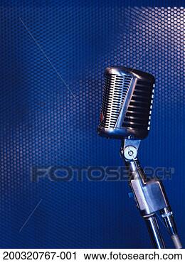 Stock Photography - microphone, side 
view, close-up. 
fotosearch - search 
stock photos, 
pictures, images, 
and photo clipart