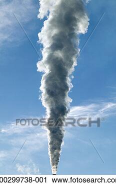 Stock Photography - smoke emissions 
from a factory 
smoke stack, close-up. 
fotosearch - search 
stock photos, 
pictures, images, 
and photo clipart