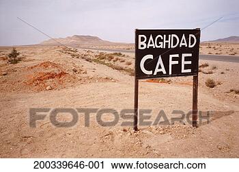 Stock Photography - syria, cafe sign 
on desert road. 
fotosearch - search 
stock photos, 
pictures, images, 
and photo clipart