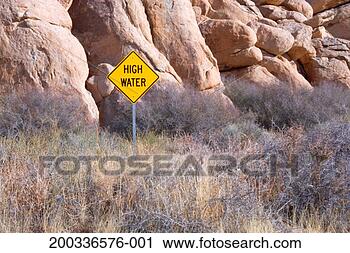 Stock Photography - warning sign in 
dry brush. fotosearch 
- search stock 
photos, pictures, 
images, and photo 
clipart