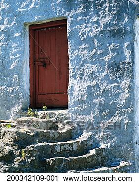 Stock Photography - ireland, donegal 
county, steps 
and door on old 
barn, close-up. 
fotosearch - search 
stock photos, 
pictures, images, 
and photo clipart