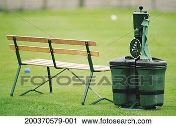 Stock Photography - park bench beside 
golf ball washing 
station on golf 
course. fotosearch 
- search stock 
photos, pictures, 
images, and photo 
clipart
