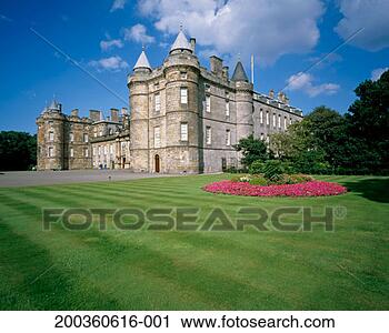 Stock Photography - scotland, edinburgh, 
holyrood palace 
and grounds. fotosearch 
- search stock 
photos, pictures, 
images, and photo 
clipart