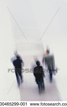 Stock Photography - business people 
walking (blurred 
motion), rear 
view. fotosearch 
- search stock 
photos, pictures, 
images, and photo 
clipart