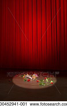 Stock Photography - flowers under 
spotlight on stage 
floor. fotosearch 
- search stock 
photos, pictures, 
images, and photo 
clipart