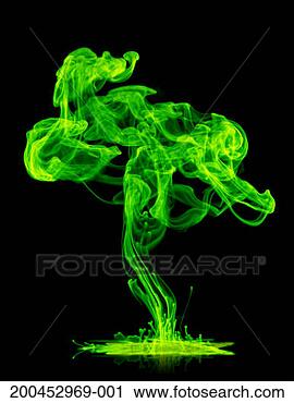Stock Photography - green fluorescent 
liquid forming 
shape of tree, 
close-up. fotosearch 
- search stock 
photos, pictures, 
images, and photo 
clipart