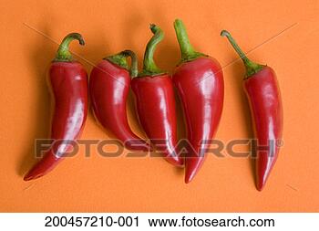 Stock Photography - red chilli peppers, 
close-up. fotosearch 
- search stock 
photos, pictures, 
images, and photo 
clipart