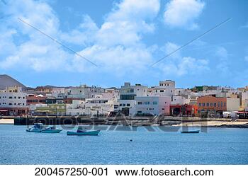 Stock Photography - spain, canary 
islands, fuerteventura, 
playa de corralejo. 
fotosearch - search 
stock photos, 
pictures, images, 
and photo clipart