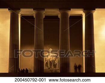 Stock Photography - usa, washington 
dc, lincoln memorial, 
night. fotosearch 
- search stock 
photos, pictures, 
images, and photo 
clipart