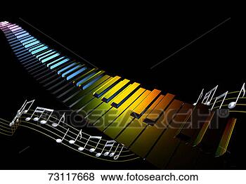 Stock Photo - piano keys and 
notes, (digital 
composite). fotosearch 
- search stock 
photos, pictures, 
images, and photo 
clipart