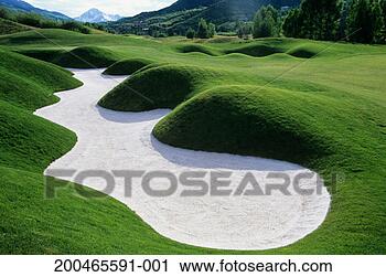 Stock Photography - sand trap on golf 
course. fotosearch 
- search stock 
photos, pictures, 
images, and photo 
clipart