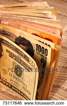 Stock Photo - selection of international 
banknotes, close-up. 
fotosearch - search 
stock photos, 
pictures, images, 
and photo clipart