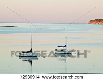 Stock Photo - usa, michigan, 
grand maris, lake 
superior, sailboats. 
fotosearch - search 
stock photos, 
pictures, images, 
and photo clipart