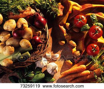 Stock Photograph - assorted herbs 
and vegetables. 
fotosearch - search 
stock photos, 
pictures, images, 
and photo clipart