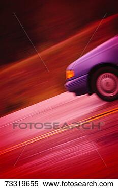 Stock Image - car on road (blurred 
motion). fotosearch 
- search stock 
photos, pictures, 
images, and photo 
clipart