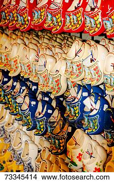 Stock Photo - shop display of 
multicoloured 
traditional clogs, 
amsterdam, holland. 
fotosearch - search 
stock photos, 
pictures, images, 
and photo clipart