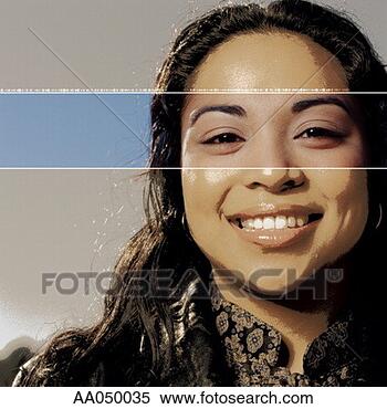 Stock Illustration - digital composite 
portrait of young 
woman. fotosearch 
- search clipart, 
illustration, 
drawings and vector 
eps graphics images