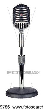 Stock Photo - old-fashioned 
microphone. fotosearch 
- search stock 
photos, pictures, 
images, and photo 
clipart