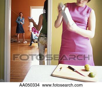 Stock Photo - young women having 
social gathering. 
fotosearch - search 
stock photos, 
pictures, images, 
and photo clipart