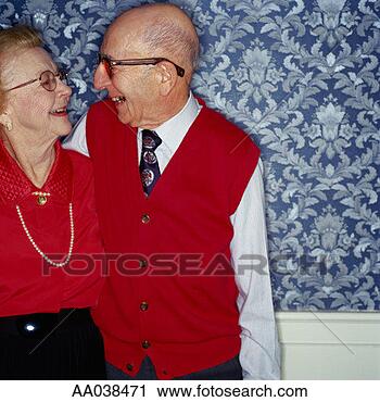 Stock Photography - elderly couple 
smiling, face 
to face. fotosearch 
- search stock 
photos, pictures, 
images, and photo 
clipart