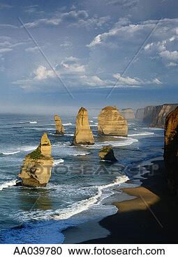 Stock Photography - twelve apostles, 
victoria, australia. 
fotosearch - search 
stock photos, 
pictures, images, 
and photo clipart