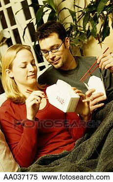 Stock Image - eating take away. 
fotosearch - search 
stock photos, 
pictures, images, 
and photo clipart