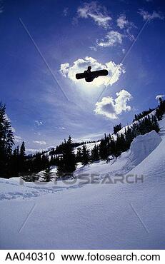 Stock Photography - snowboarder jumping. 
fotosearch - search 
stock photos, 
pictures, images, 
and photo clipart