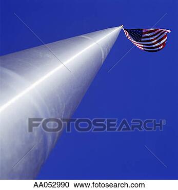 Stock Photography - american flag 
atop flagpole, 
low angle view 
(selective focus). 
fotosearch - search 
stock photos, 
pictures, images, 
and photo clipart