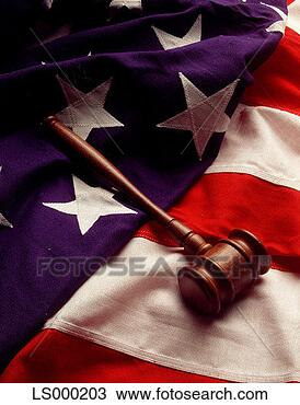 Stock Photo - gavel on us flag, 
close-up. fotosearch 
- search stock 
photos, pictures, 
images, and photo 
clipart
