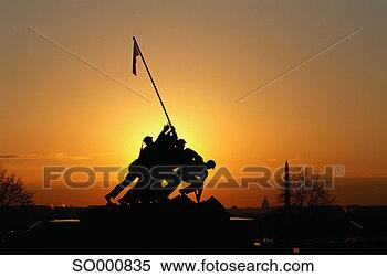 Stock Image - iwo jima memorial. 
fotosearch - search 
stock photos, 
pictures, images, 
and photo clipart