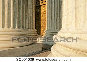 Stock Photograph - usa, washington 
dc, supreme court 
exterior columns, 
low section. fotosearch 
- search stock 
photos, pictures, 
images, and photo 
clipart