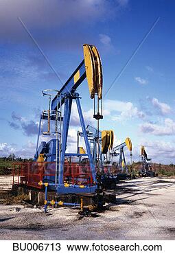 Stock Photo - drilling for oil. 
fotosearch - search 
stock photos, 
pictures, images, 
and photo clipart