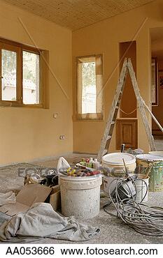 Stock Photo - room after a fresh 
coat of paint. 
fotosearch - search 
stock photos, 
pictures, images, 
and photo clipart