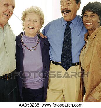 Stock Photo - group of mature 
adults, laughing, 
portrait. fotosearch 
- search stock 
photos, pictures, 
images, and photo 
clipart