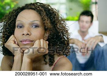 Stock Photography - woman resting 
head in hands, 
portrait. fotosearch 
- search stock 
photos, pictures, 
images, and photo 
clipart