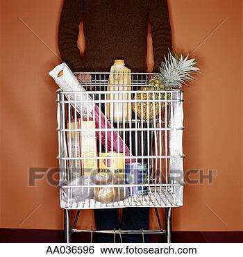 Stock Photo - young man pushing 
shopping cart, 
mid section. fotosearch 
- search stock 
photos, pictures, 
images, and photo 
clipart