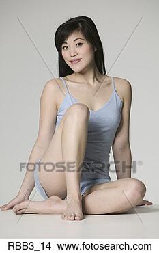 Stock Photo - full body portrait 
of a young asian 
woman. fotosearch 
- search stock 
photos, pictures, 
images, and photo 
clipart