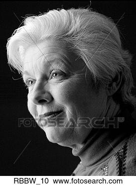 Stock Photography - an elderly woman 
smiles to the 
side. fotosearch 
- search stock 
photos, pictures, 
images, and photo 
clipart